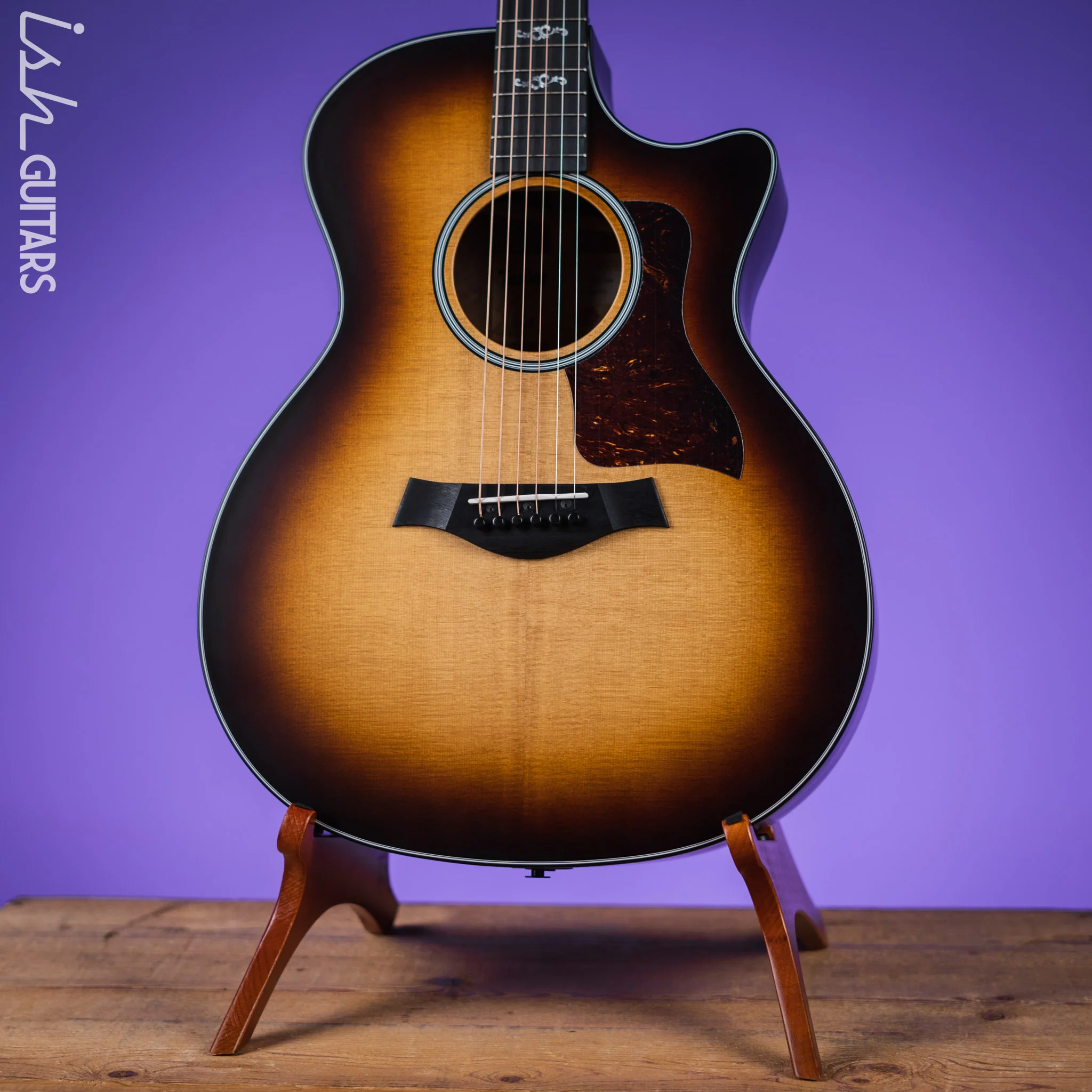 Taylor Beechwood Guitar Stand - Danish Brown - Image 2