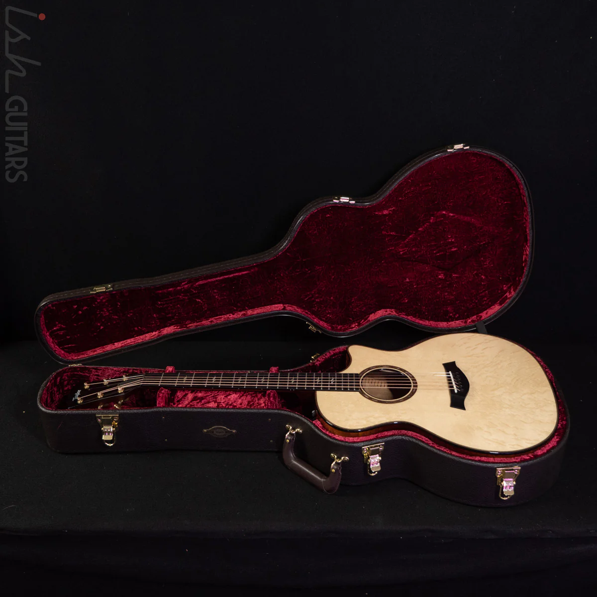 Taylor Custom GA Quilted Sapele/Englemann(Bearclaw) - Image 11