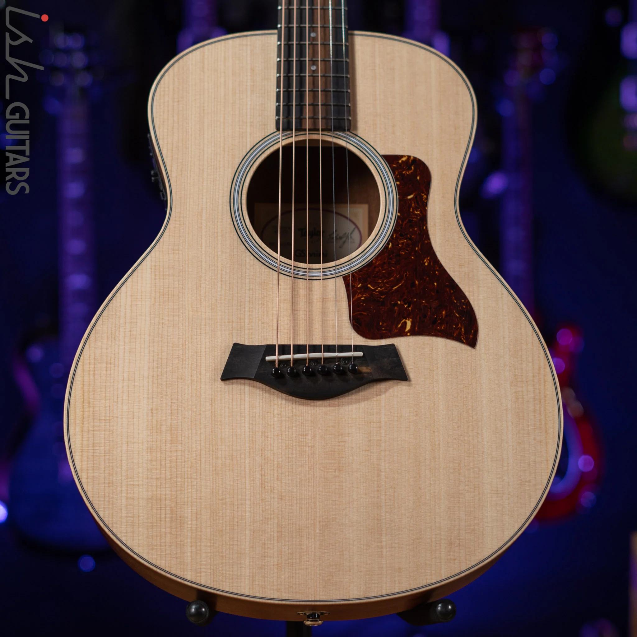 Taylor GS Mini-e Quilted Sapele LTD Natural