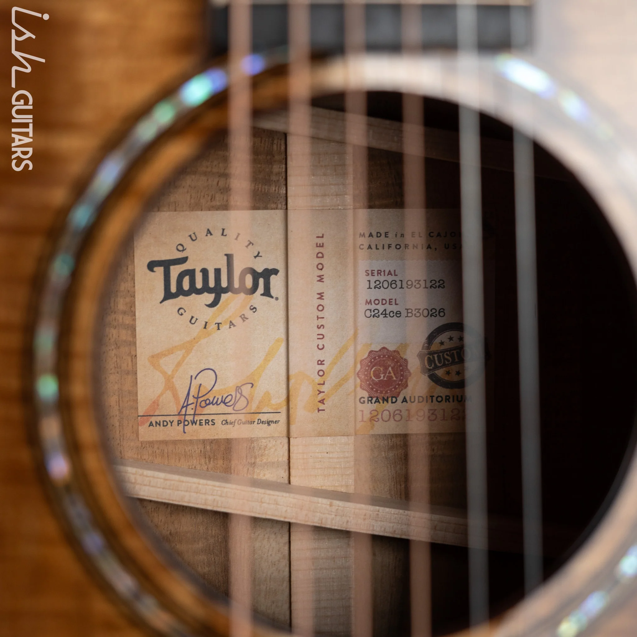 Taylor NAMM 23 Custom #26 Grand Auditorium AA Hawaiian Koa - Image 16