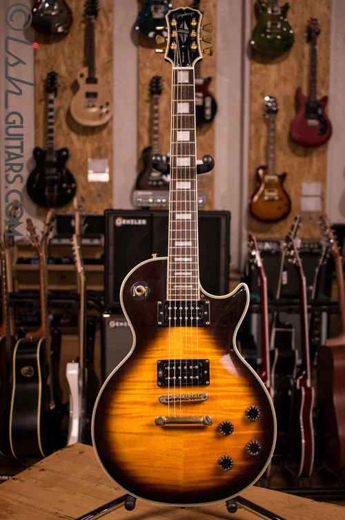 Used Epiphone Les Paul Custom Electric Guitar - Image 2