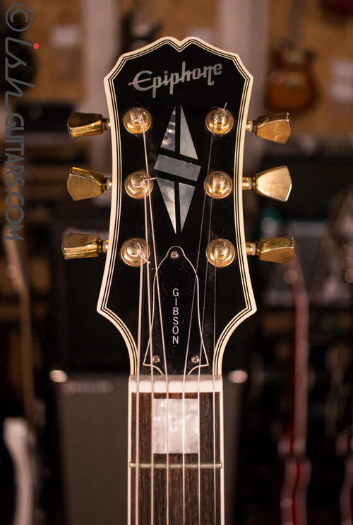 Used Epiphone Les Paul Custom Electric Guitar - Image 5