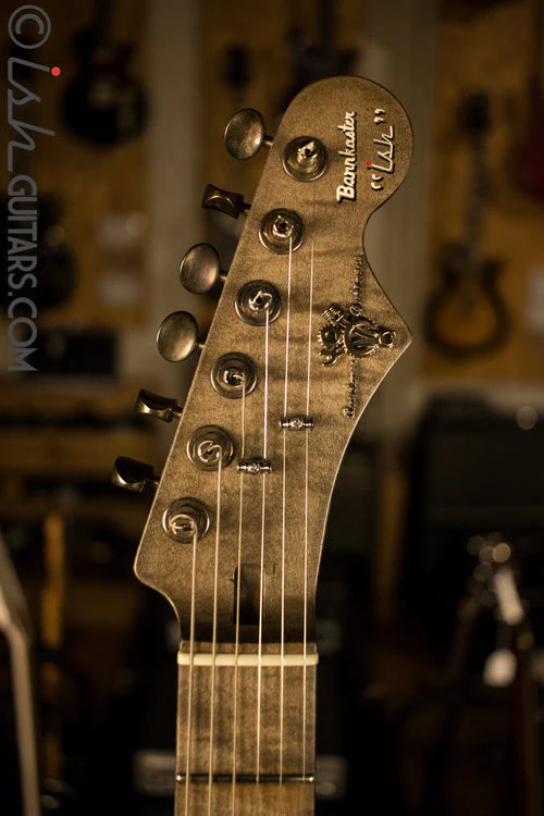 V8 Custom Guitars BarnKaster w/ Case - Image 7