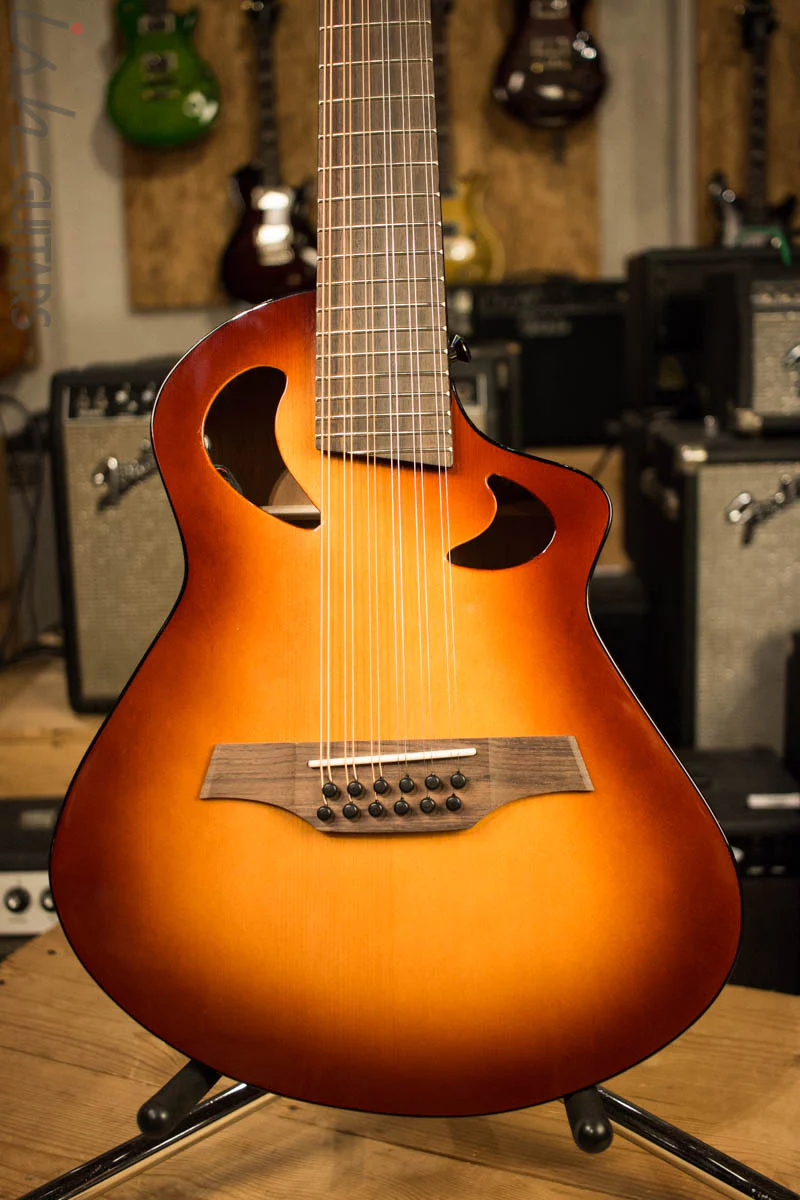 Veillette Avante Griffin 12 string Tobacco Burst