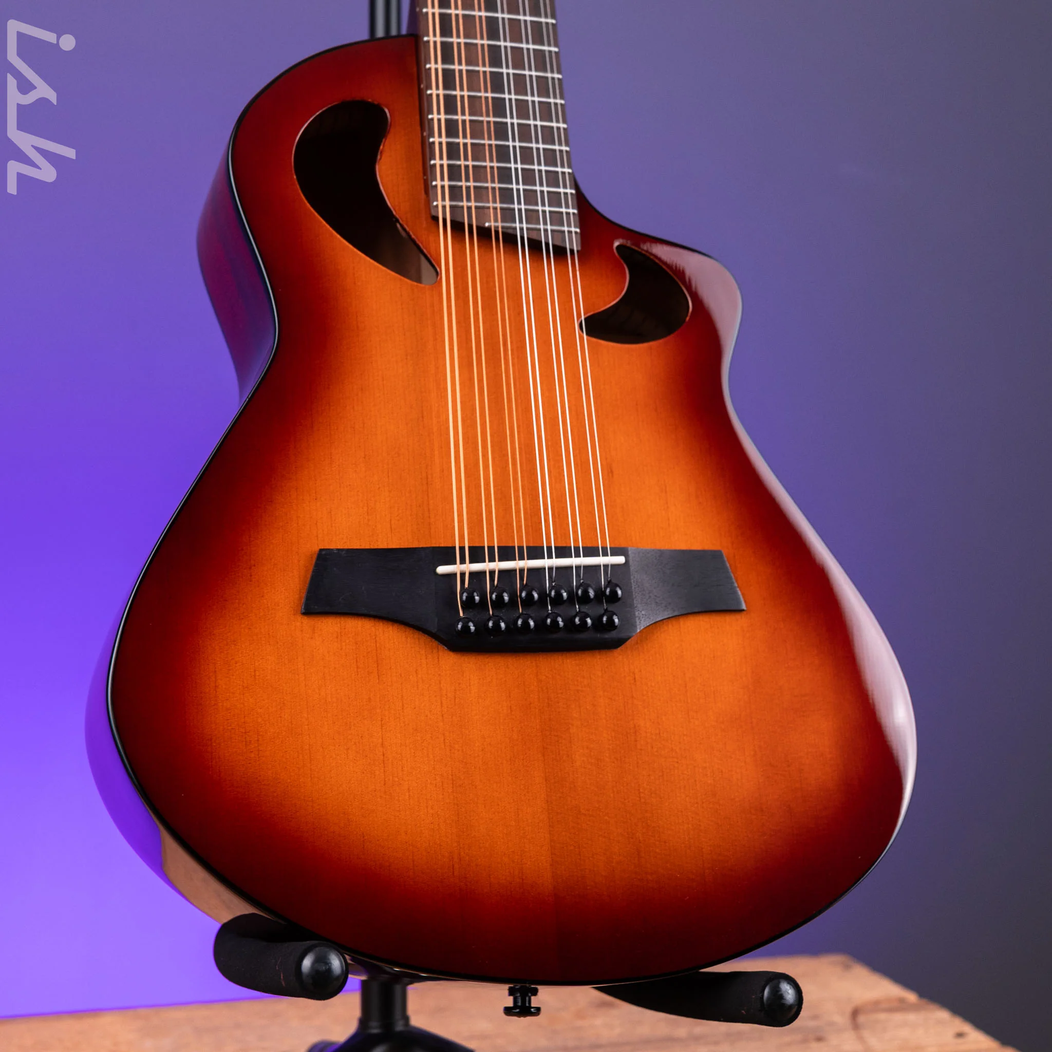 Veillette Avante Gryphon 12-String Acoustic Guitar Sunset Burst B-Stock