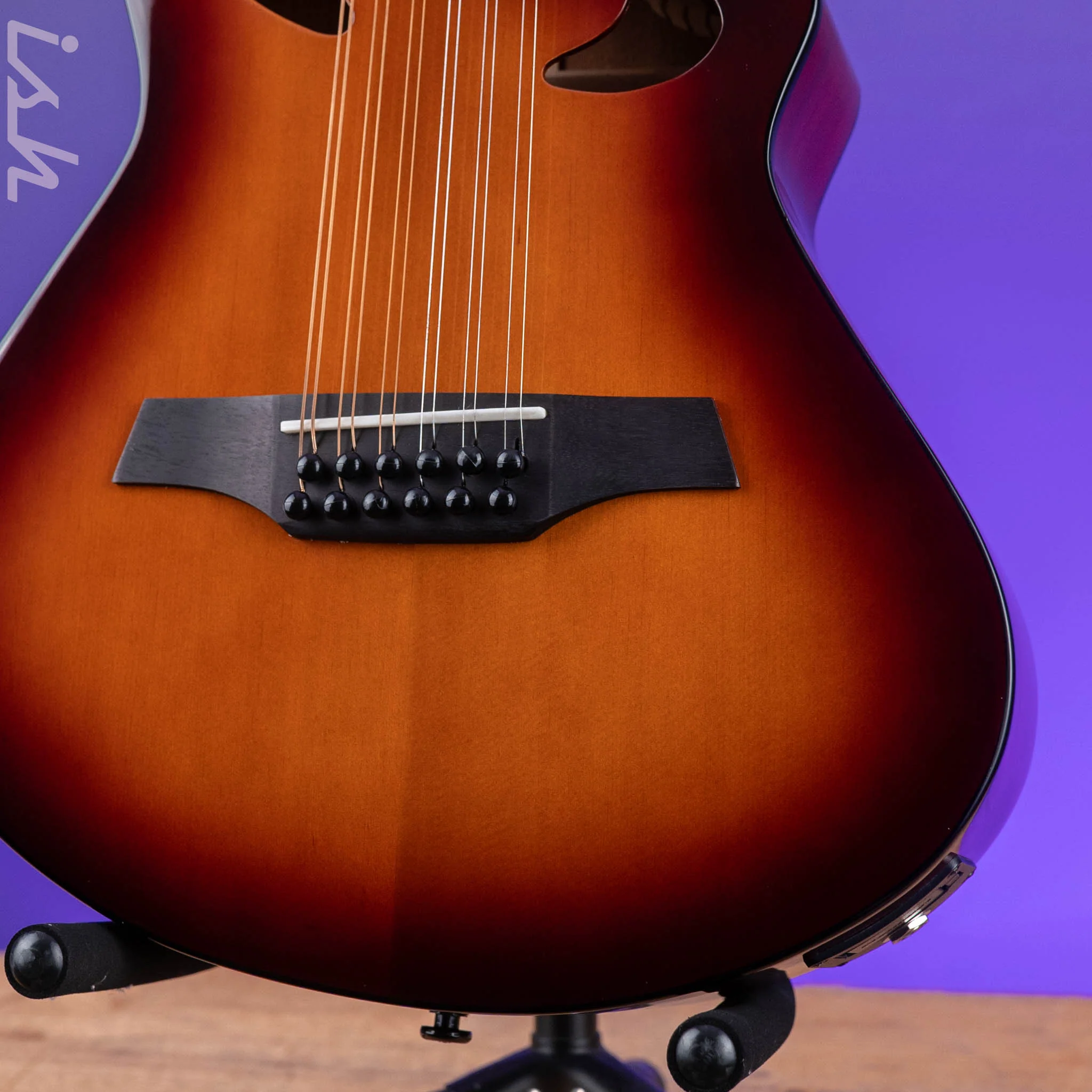 Veillette Avante Gryphon 12-String Acoustic Guitar Sunset Burst B-Stock - Image 4