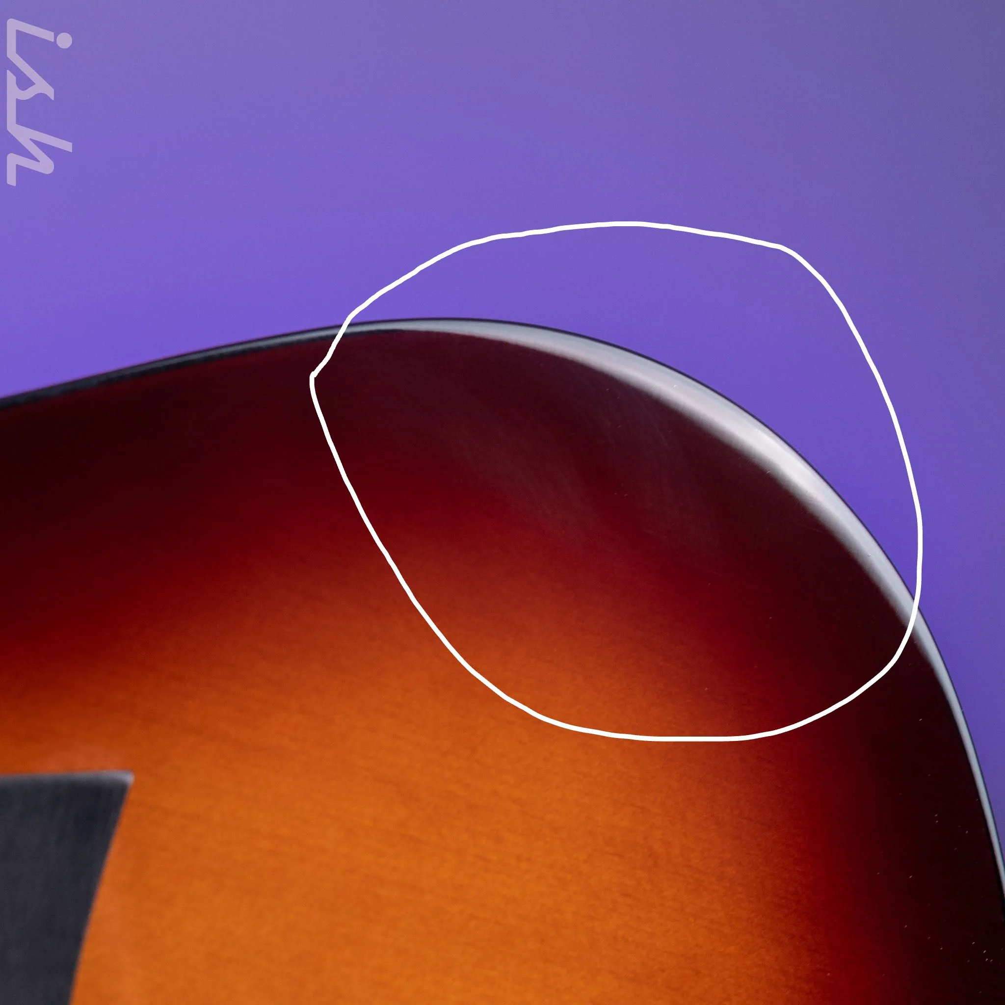 Veillette Avante Gryphon 12-String Acoustic Guitar Sunset Burst B-Stock - Image 6
