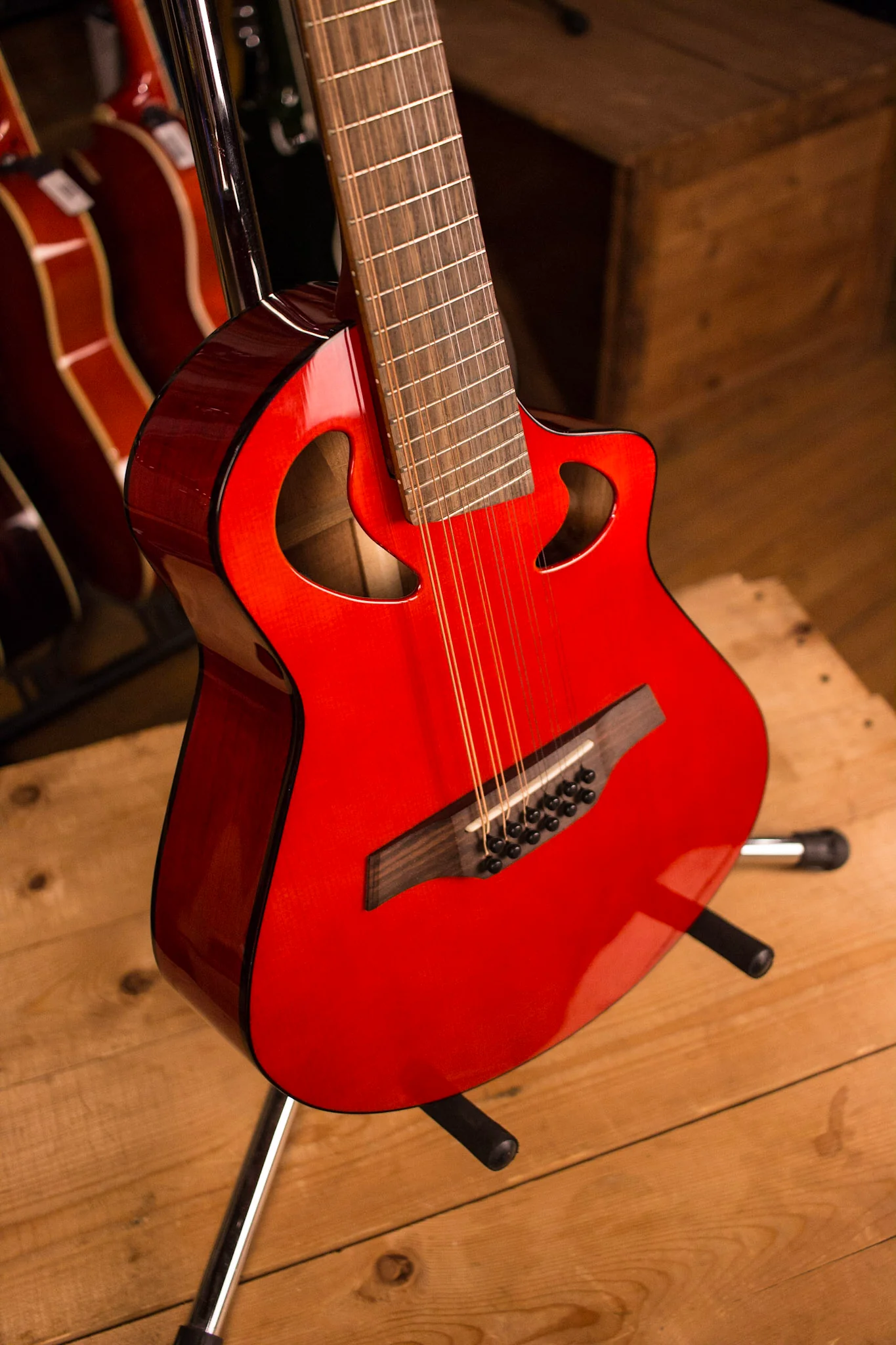 Used Veillette Avante Gyphon Acoustic Electric 12 String Guitar - Image 6