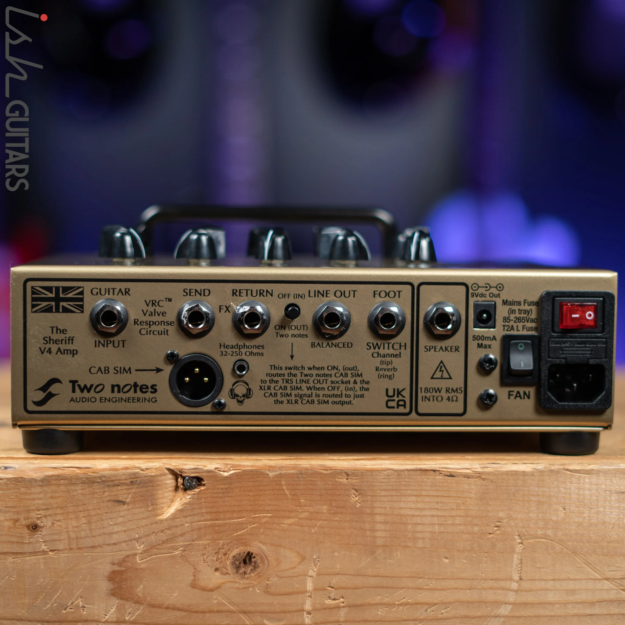 Victory V4 The Sheriff 180W Guitar Amp Pedal Demo - Image 2