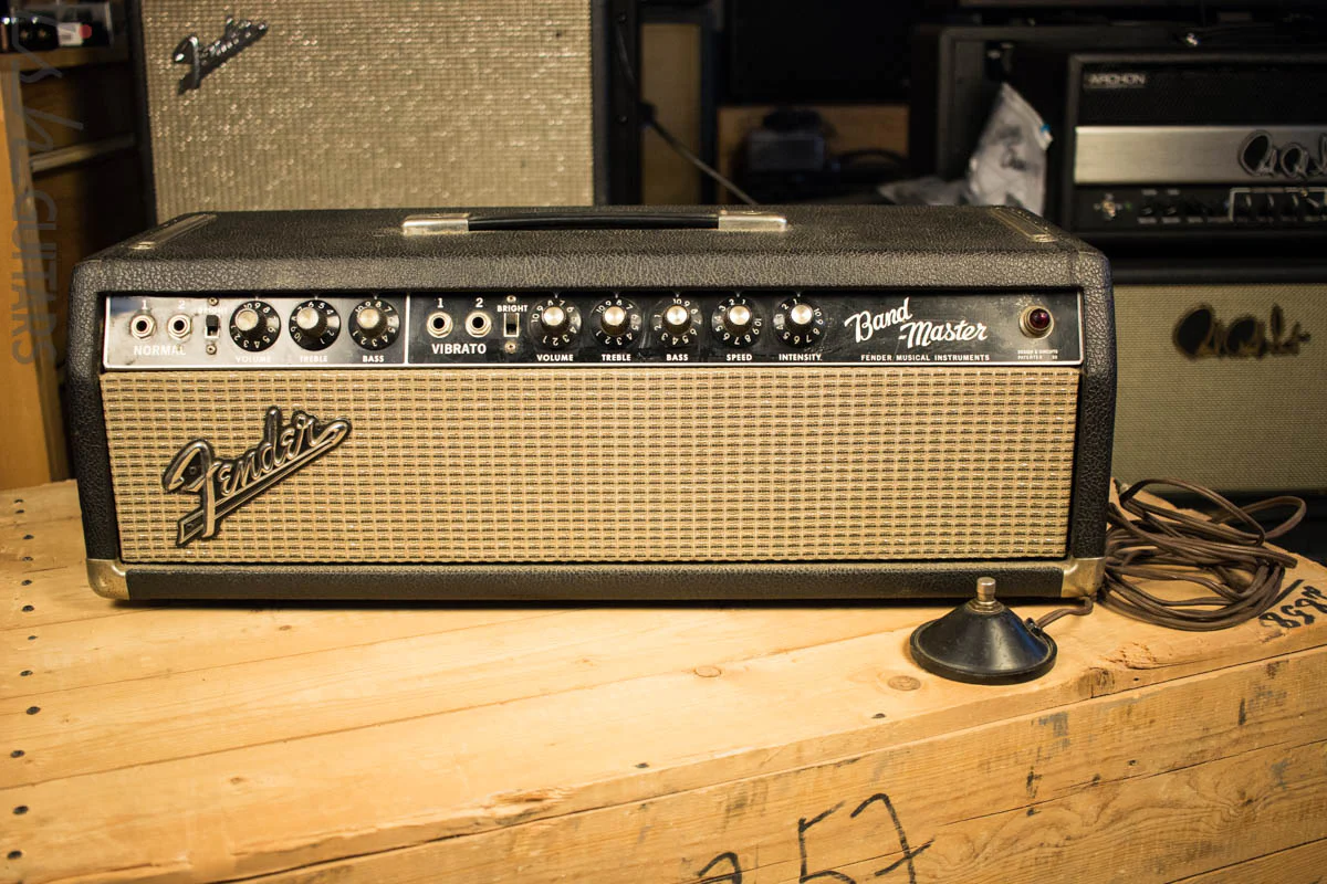 1965-1966 Vintage Fender Bandmaster Head Blackface