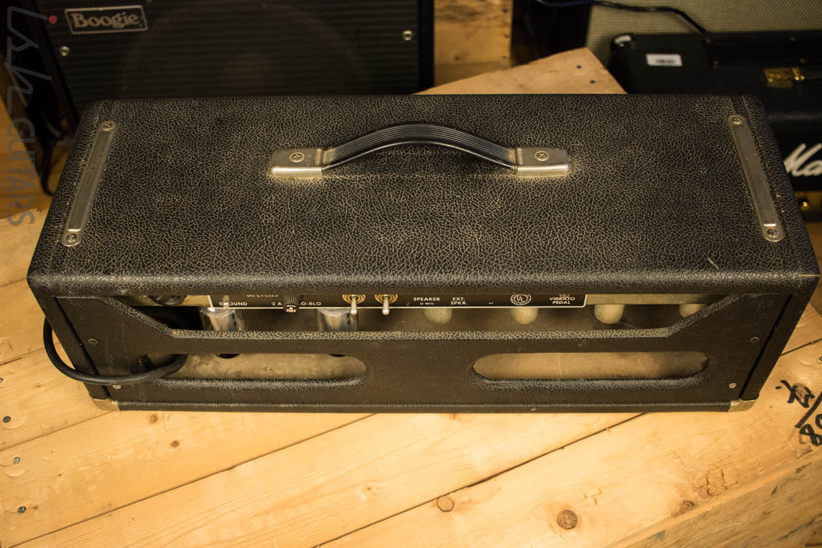 1965-1966 Vintage Fender Bandmaster Head Blackface - Image 6