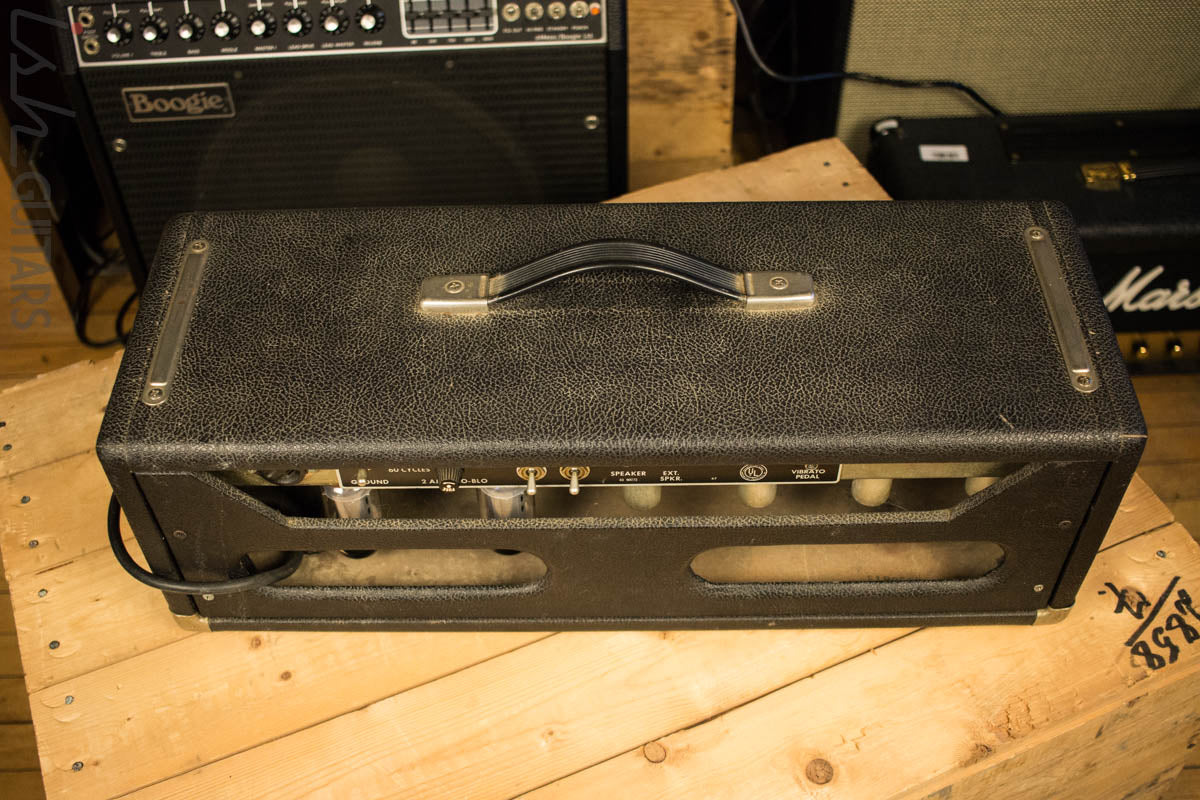 1965-1966 Vintage Fender Bandmaster Head Blackface - Image 7