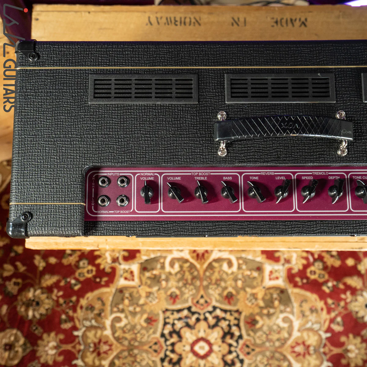 Vox AC30CH 30W Custom Head Tube Amplifier Demo - Image 5