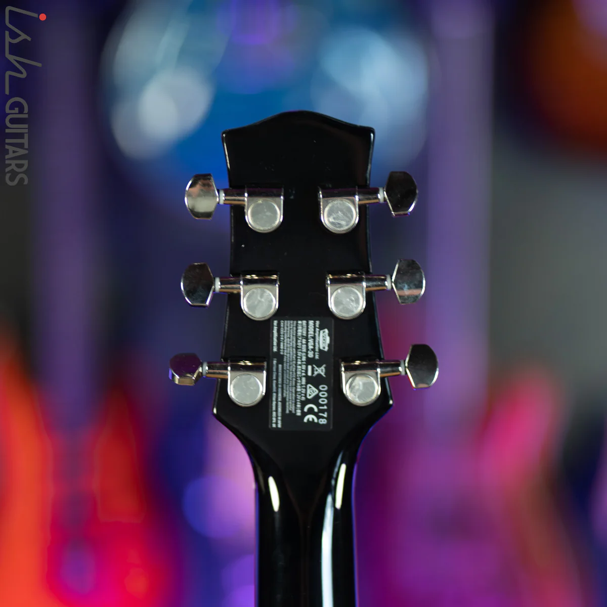 Vox VGA-3D Giulietta Archtop Trans Black - Demo - Image 2