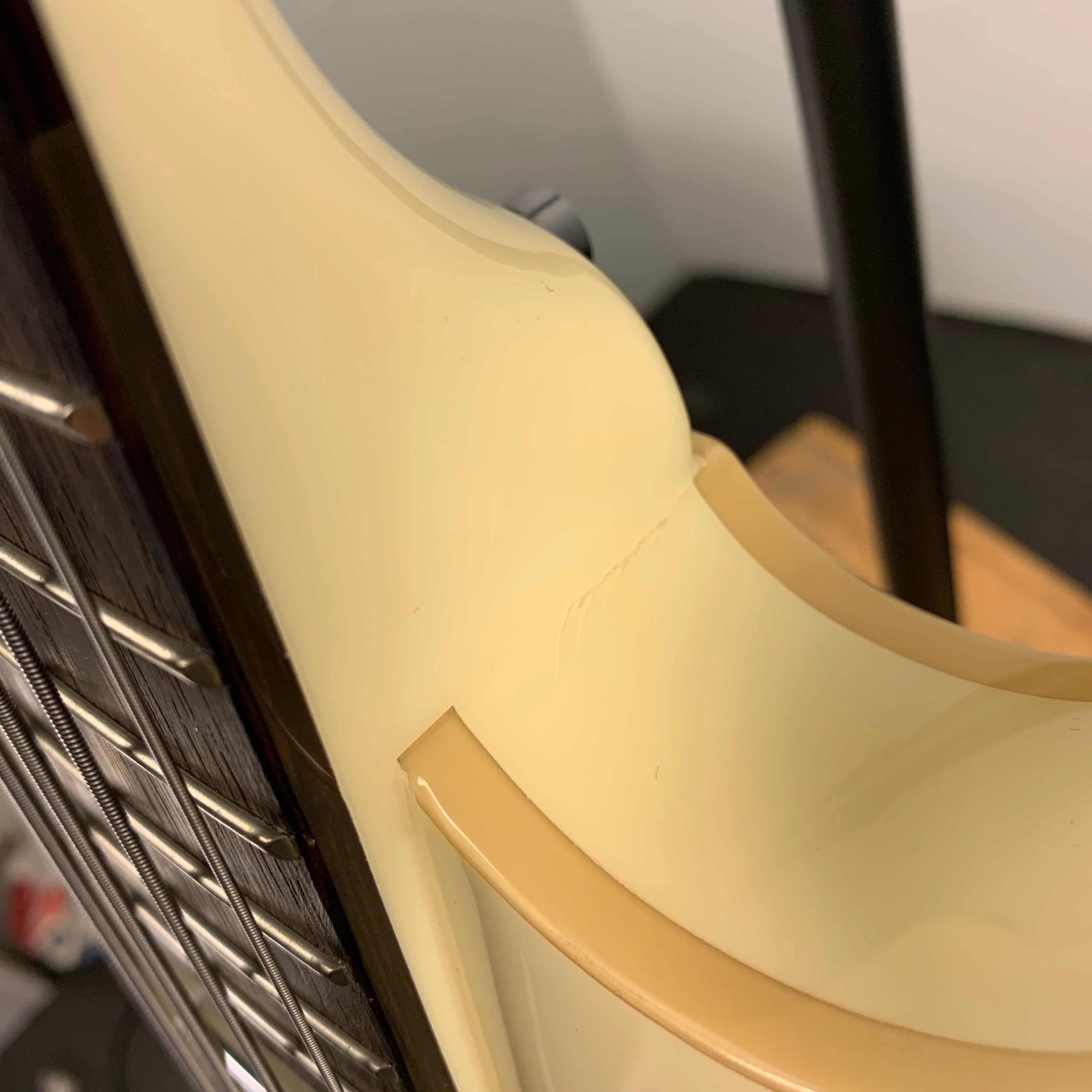 2018 Warwick Teambuilt Pro Series Star Bass Maple 4 Solid Creme White High Polish - Image 12