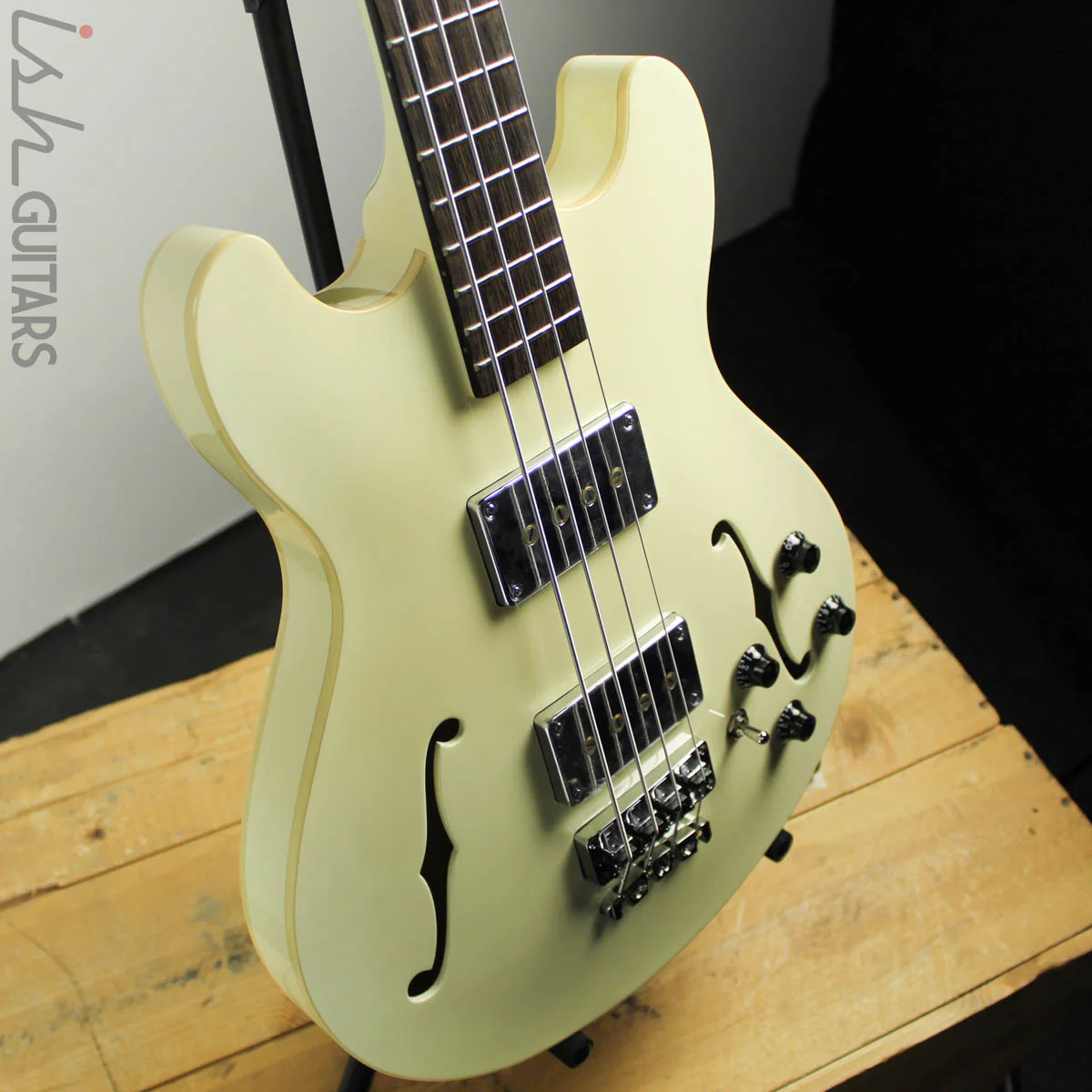 2018 Warwick Teambuilt Pro Series Star Bass Maple 4 Solid Creme White High Polish - Image 6
