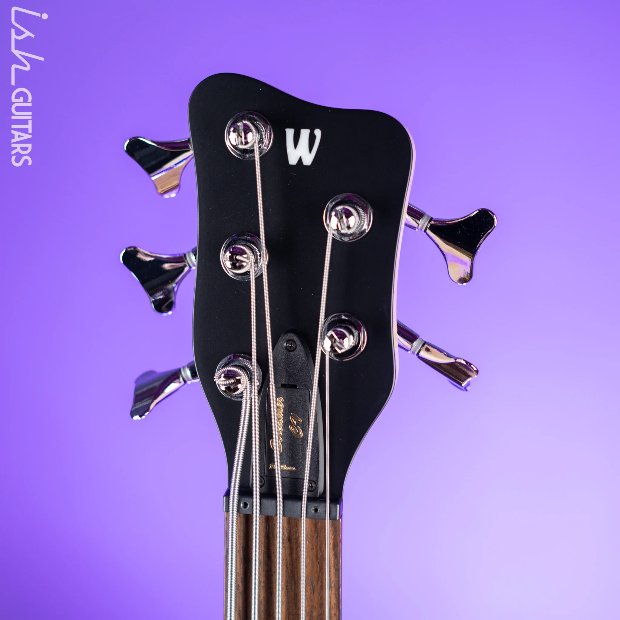 Warwick Teambuilt Pro Series Streamer CV 5-String Natural Transparent Satin - Image 5