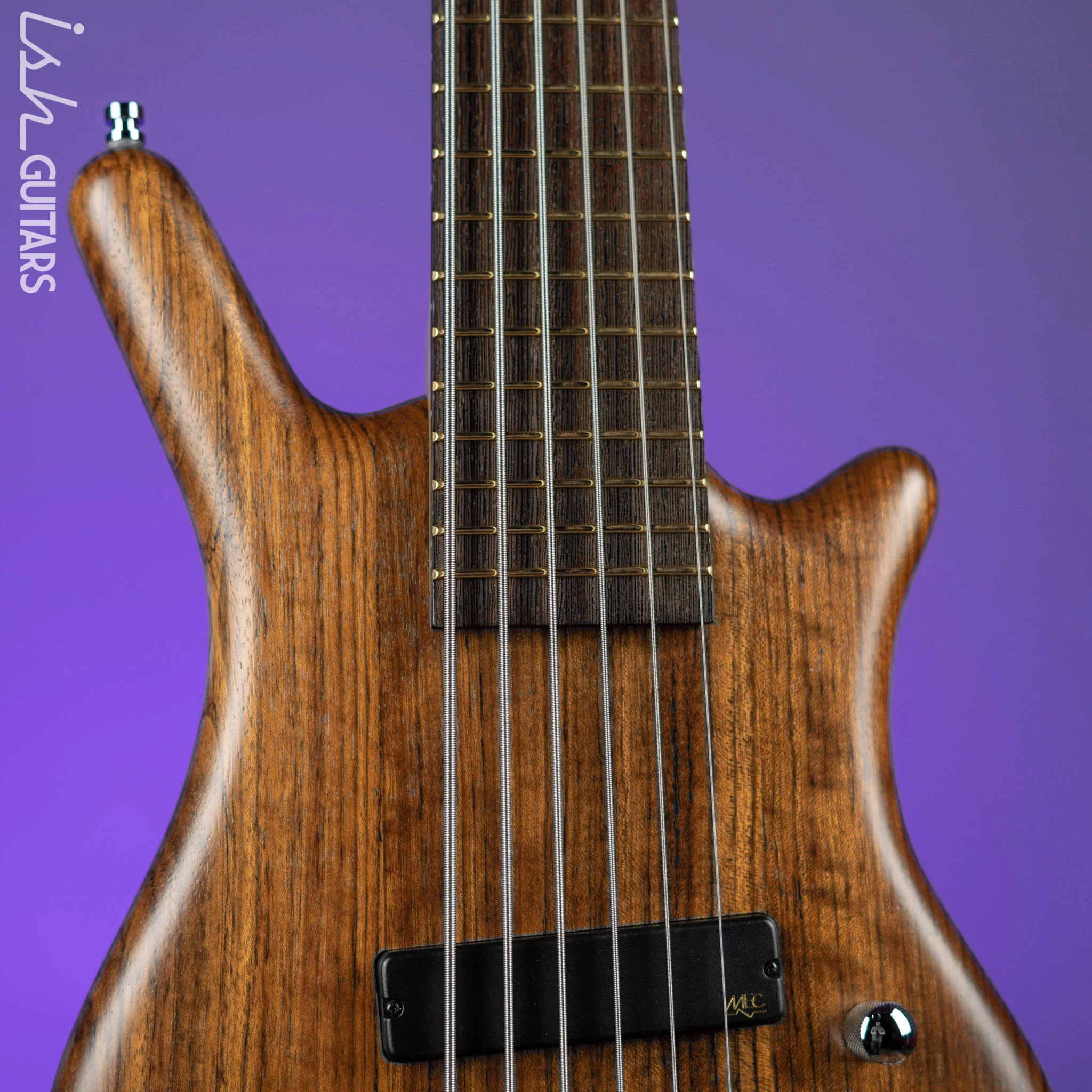 Warwick Teambuilt Pro Series Thumb 6-String Bass Natural Satin Ovangkol - Image 3