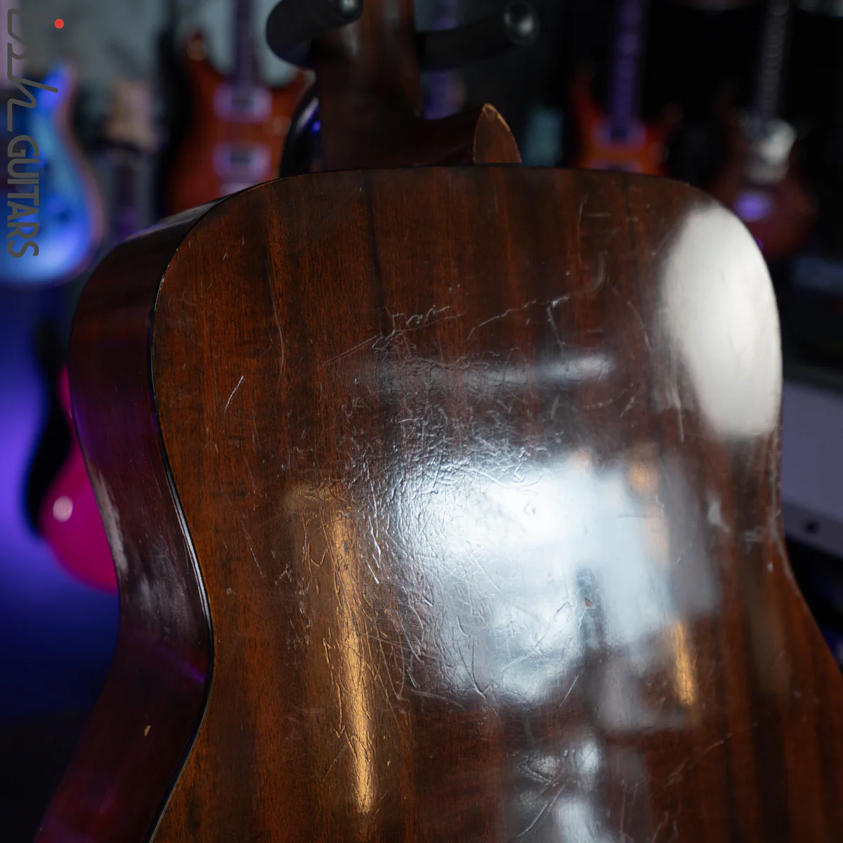 Yamaha FG-180 Jumbo Dreadnought Acoustic Guitar Natural - Image 13