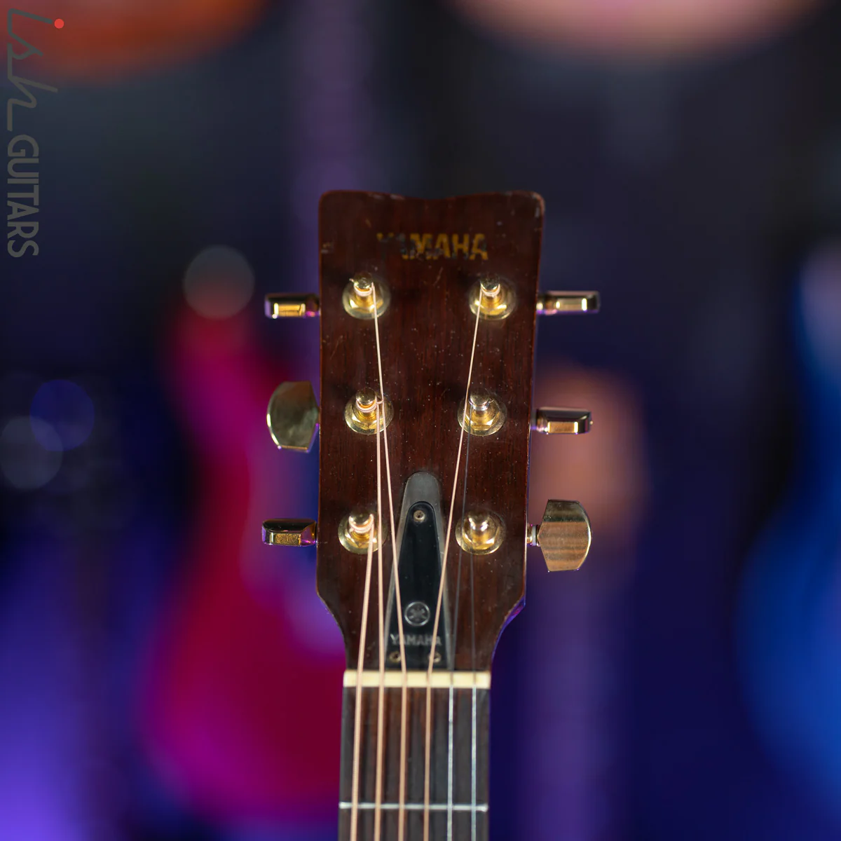 Yamaha FG-180 Jumbo Dreadnought Acoustic Guitar Natural - Image 7