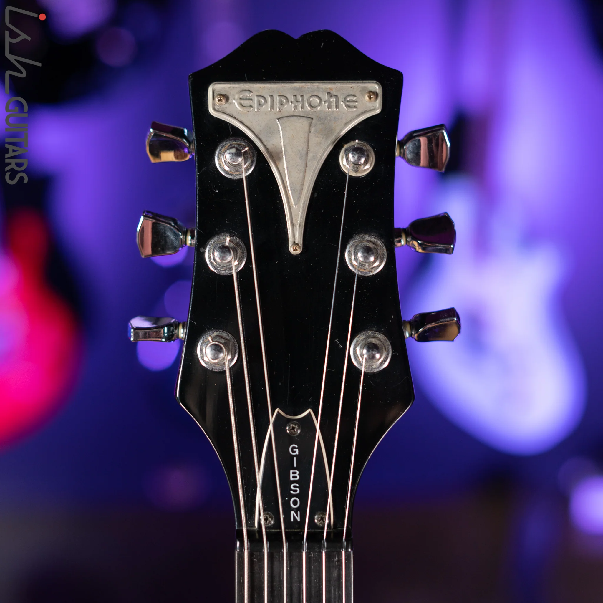 1999 Epiphone FlameKat Semi-Hollow Bigsby Flame Finish - Image 6
