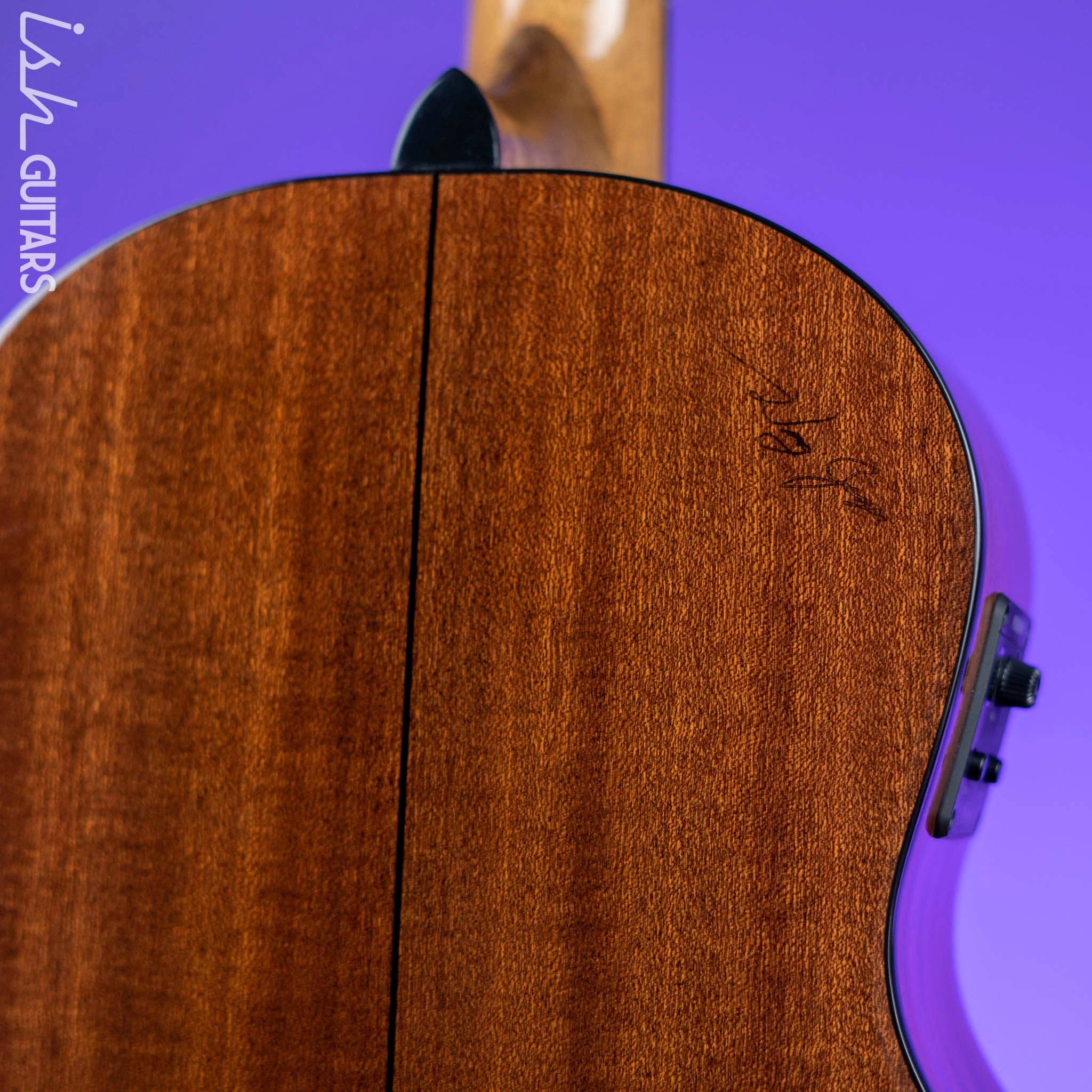 Zager Travel Acoustic-Electric Natural Mahogany - Image 10