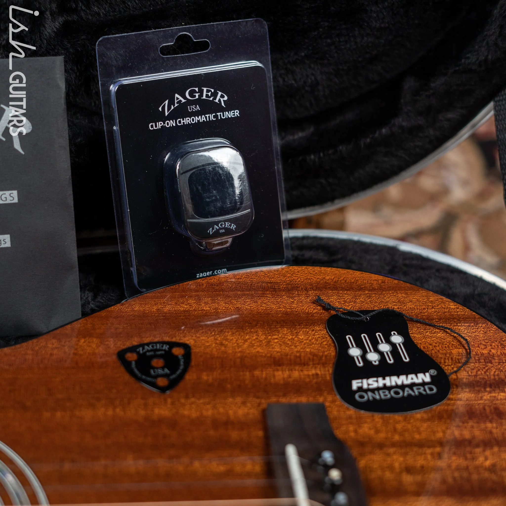 Zager Travel Acoustic-Electric Natural Mahogany - Image 17