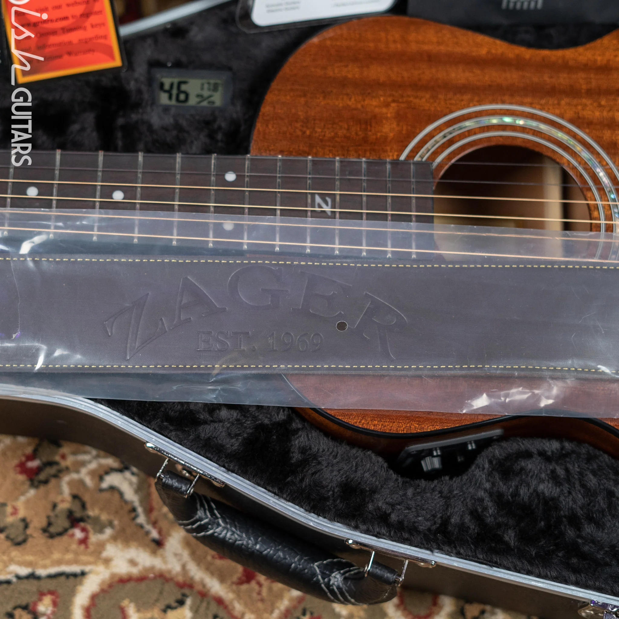 Zager Travel Acoustic-Electric Natural Mahogany - Image 18