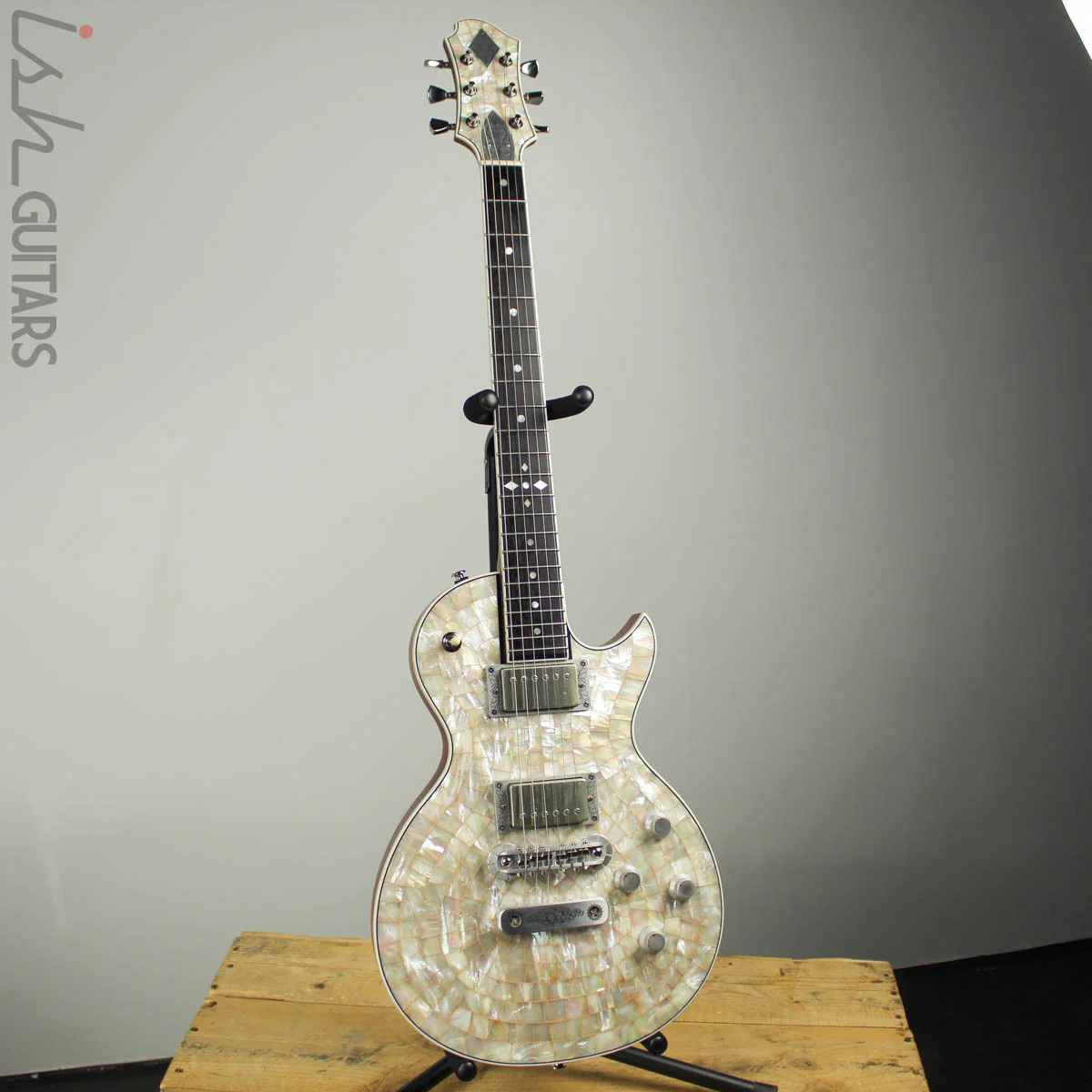 2016 Zemaitis C22PF PH Natural Mother of Pearl Limited Production w/ OHSC - Image 2