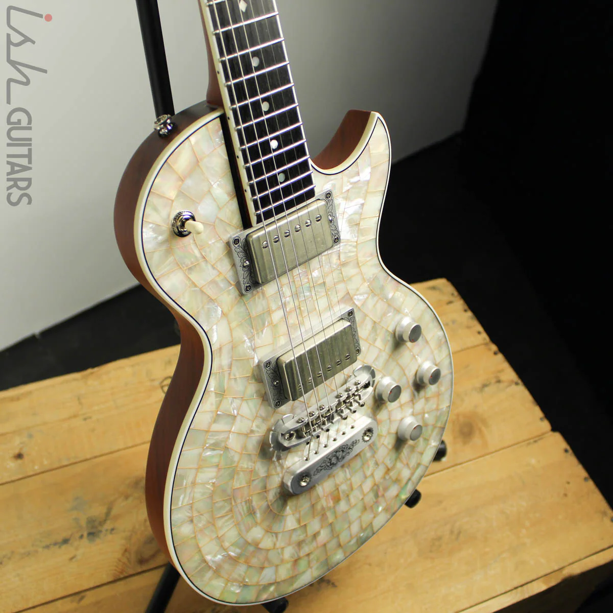 2016 Zemaitis C22PF PH Natural Mother of Pearl Limited Production w/ OHSC - Image 7